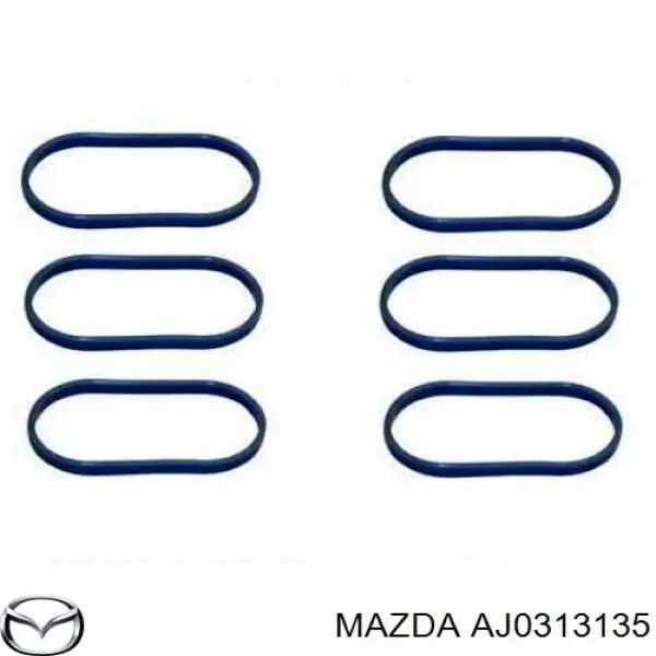 Compre AJ0313135 Mazda Vedante superior de tubo coletor de admissão