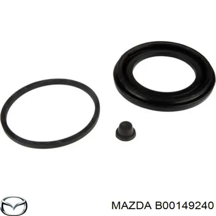 Compre B00149240 Mazda Kit de reparação de suporte do freio dianteiro