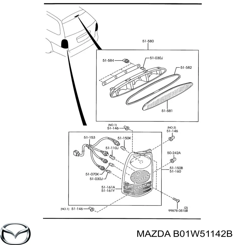  Mazda B01W51142B preço, a partir de 2,76 USD