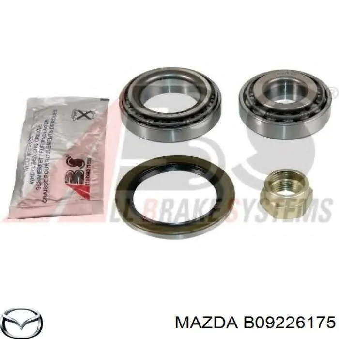 Rolamento interno de cubo traseiro B09226175 Mazda