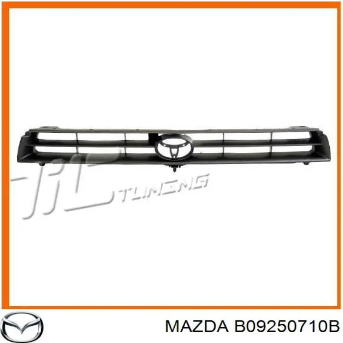  Grelha do radiador Mazda 323 III sedan (BF) (1985 - 1991) III