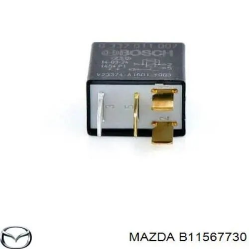 Compre B11567730 Mazda Relê de ventilador