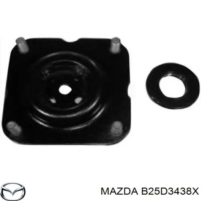 Compre B25D3438X Mazda Rolamento de suporte do amortecedor dianteiro