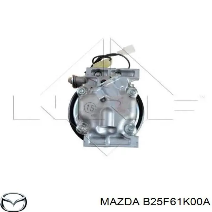 Compre B25F61K00A Mazda Compressor de aparelho de ar condicionado