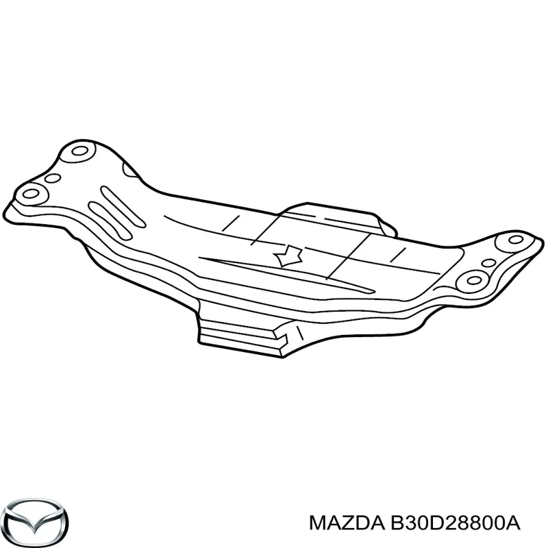 Viga de suspensão traseira (plataforma veicular) Mazda B25D28800C preço, a partir de 56,28 USD