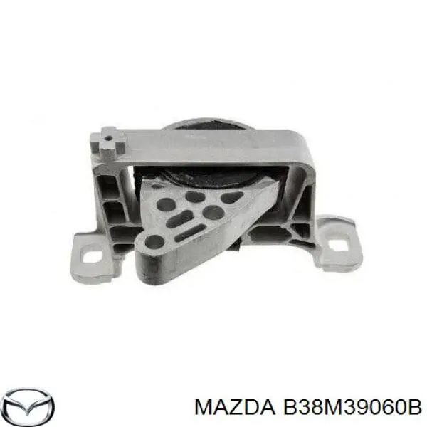 B38M39060B Mazda Coxim (suporte) direito de motor
