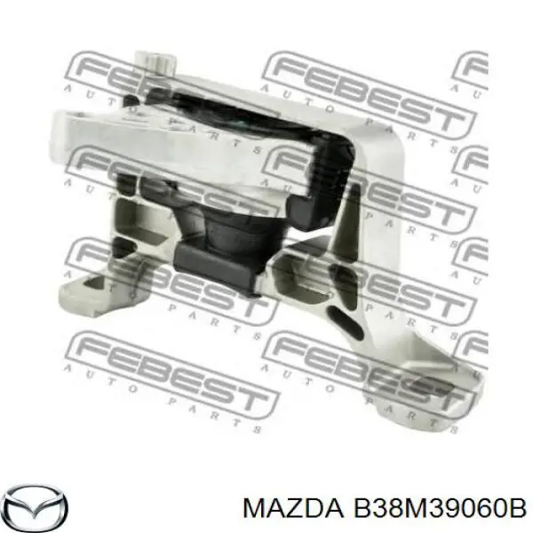 Coxim (suporte) direito de motor Mazda B38M39060B preço, a partir de 69,89 USD