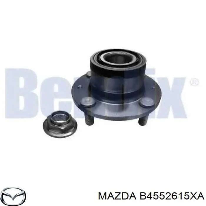 Compre B4552615XA Mazda Cubo traseiro