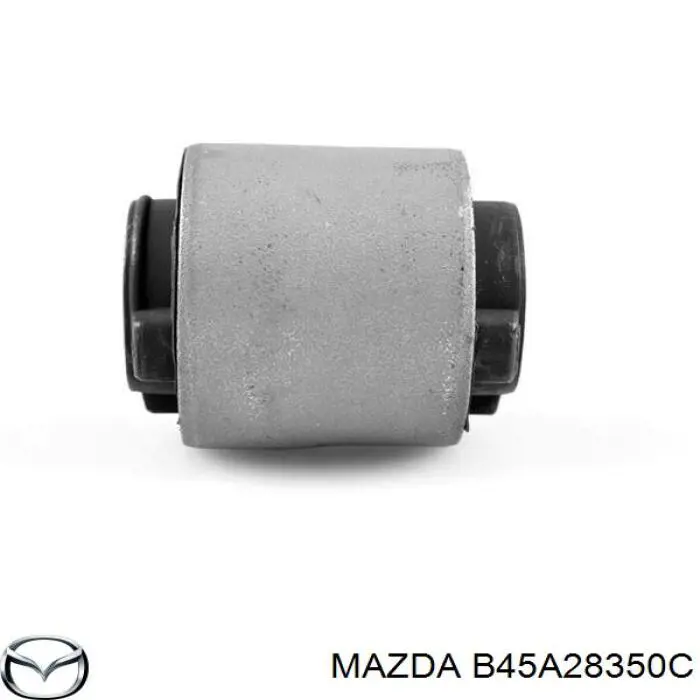 Compre B45A28350C Mazda Braço oscilante inferior esquerdo de suspensão traseira