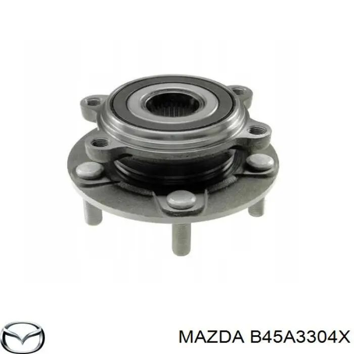 B45A3304X Mazda Cubo dianteiro