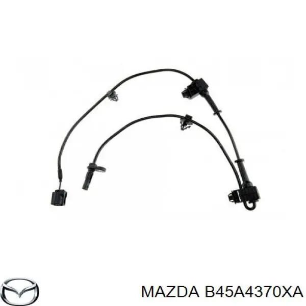 B45A4370XA Mazda Sensor dianteiro de ABS