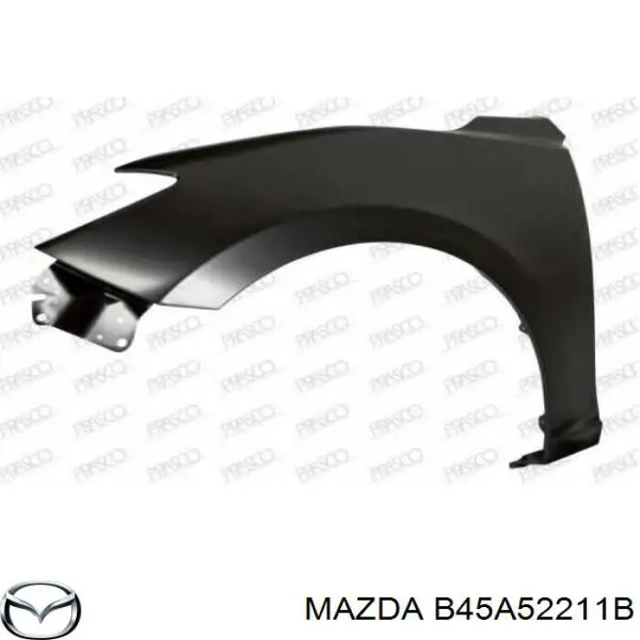 Compre B45A52211B Mazda Pára-lama dianteiro esquerdo
