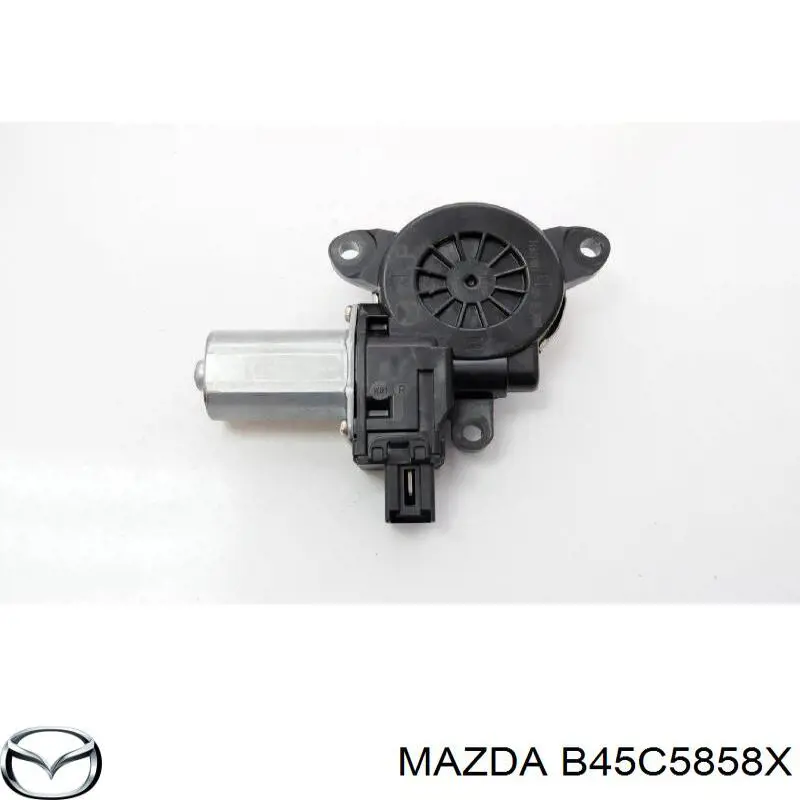 B45C5858X Mazda Motor de acionamento de vidro da porta dianteira direita