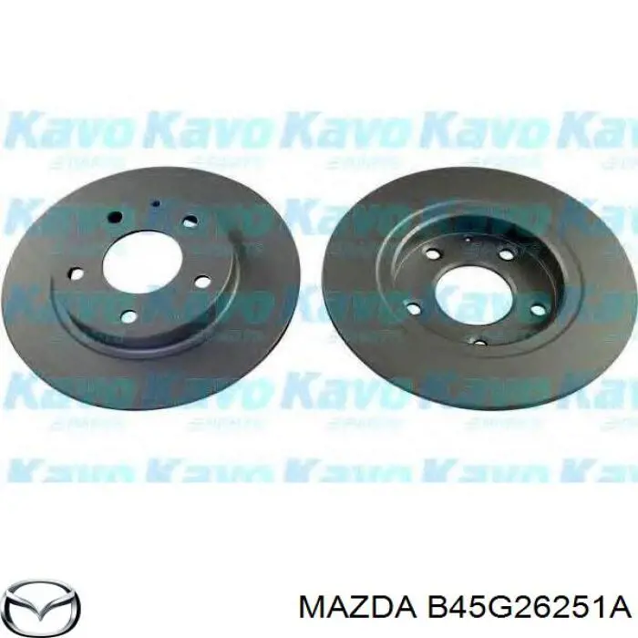Disco do freio traseiro Mazda B45G26251A preço, a partir de 46,97 USD