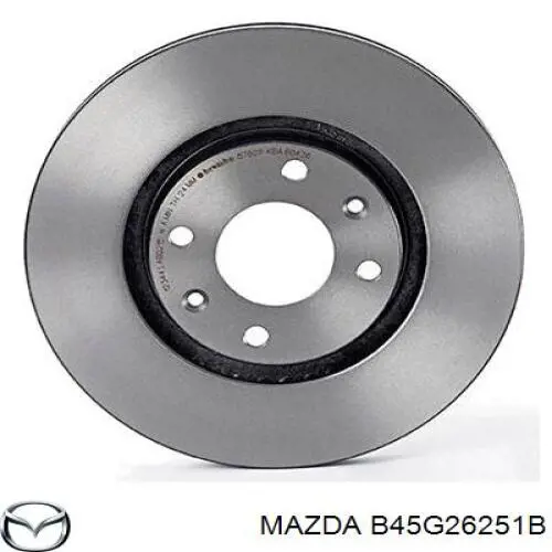 B45G26251B Mazda Disco do freio traseiro