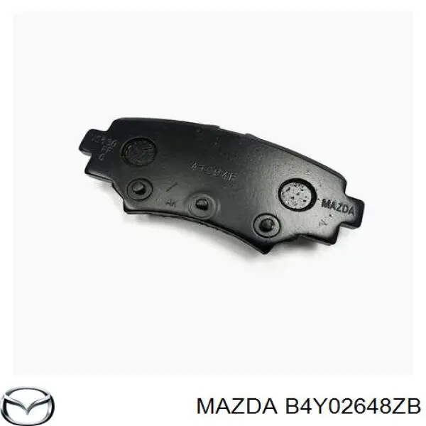 B4Y02648ZB Mazda Sapatas do freio traseiras de disco