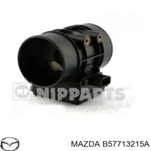Compre B57713215A Mazda Sensor de fluxo (consumo) de ar, medidor de consumo M.A.F. - (Mass Airflow)