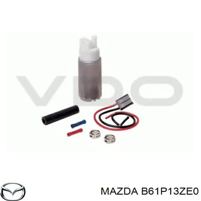 Módulo de bomba de combustível com sensor do nível de combustível B61P13ZE0 Mazda