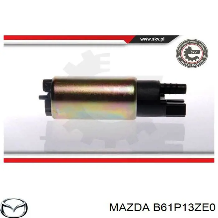 B61P13ZE0 Mazda Módulo de bomba de combustível com sensor do nível de combustível