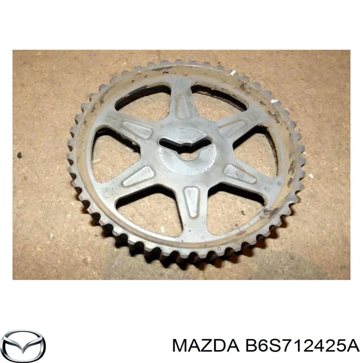 Engrenagem de cadeia da roda dentada da árvore distribuidora de motor Mazda B6S712425A preço, a partir de 51,17 USD