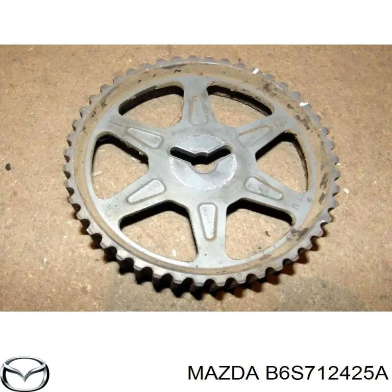 Compre B6S712425A Mazda Engrenagem de cadeia da roda dentada da árvore distribuidora de motor