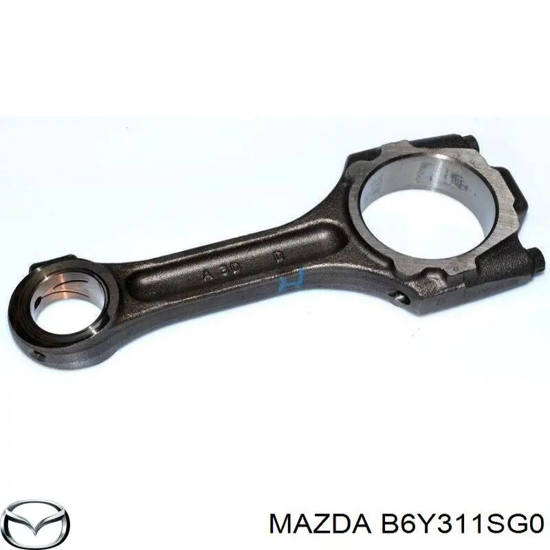 B6Y311SG0 Mazda Folhas inseridas principais de cambota, kit, padrão (STD)