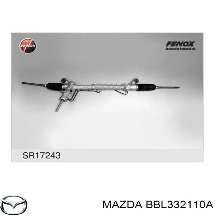 Compre BBL332110A Mazda Cremalheira da direção