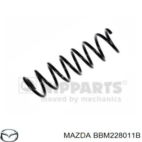 Mola traseira Mazda BBM228011B preço, a partir de 38,95 USD