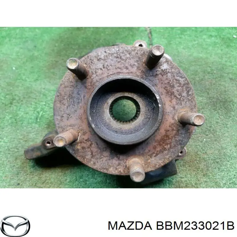 Pino moente (extremidade do eixo) dianteiro direito Mazda BBM233021B preço, a partir de  