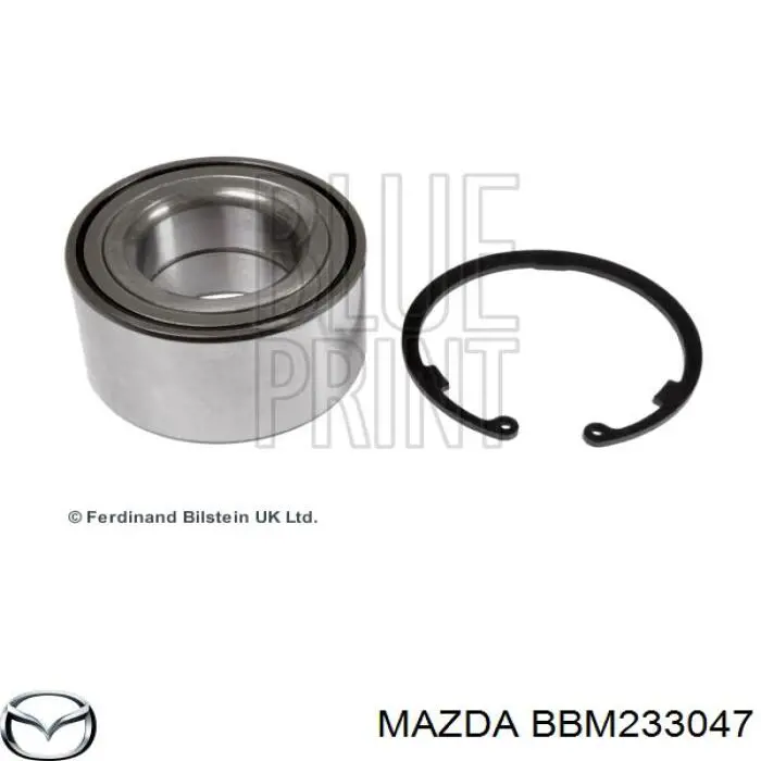 Compre BBM233047 Mazda Rolamento de cubo dianteiro