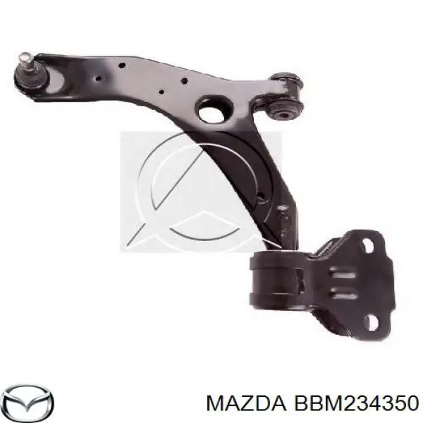 Braço oscilante inferior esquerdo de suspensão dianteira Mazda BBM234350 preço, a partir de 72,66 USD