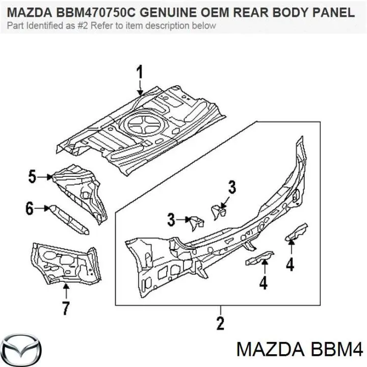  Mazda BBM4 preço, a partir de 45,79 USD