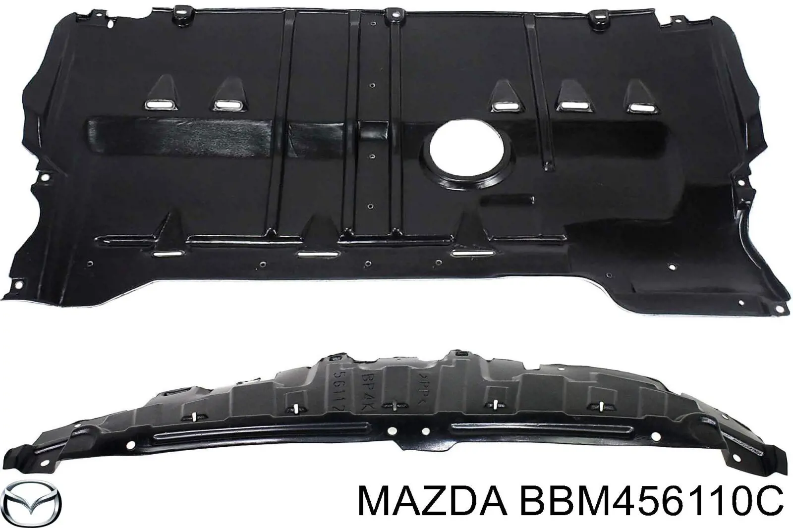BBM456110C Mazda Proteção de motor, de panela (da seção de motor)