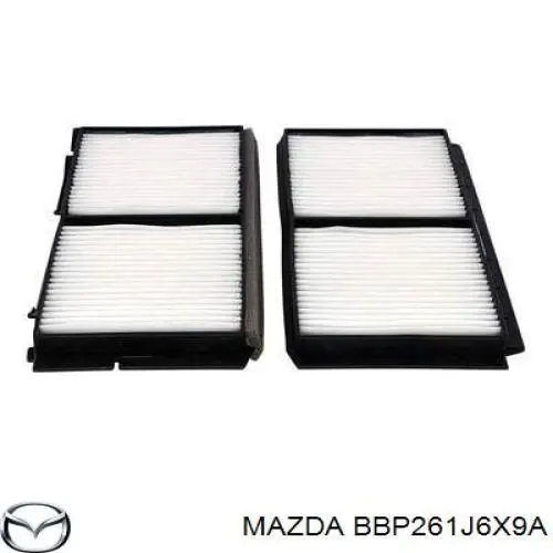 Filtro de salão Mazda BBP261J6X9A preço, a partir de 12,03 USD