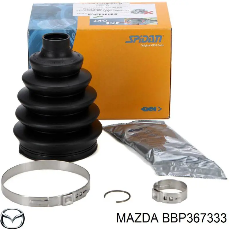 Elástico da escova de limpador pára-brisas de passageiro Mazda BBP367333 preço, a partir de 52,46 USD