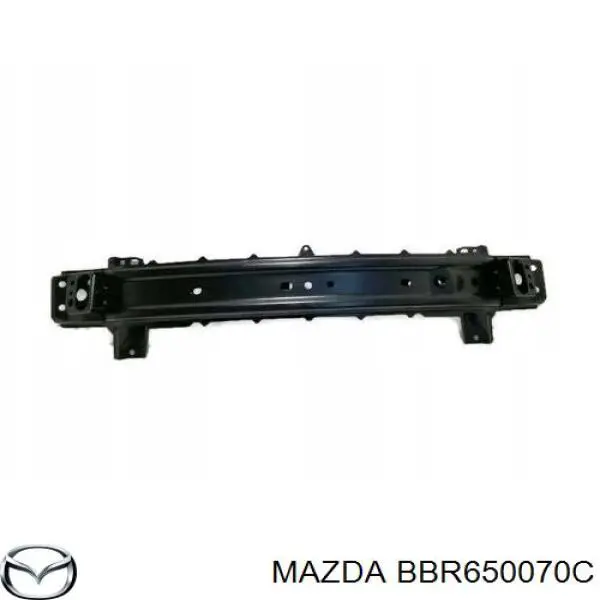 BBR650070C Mazda Reforçador do pára-choque dianteiro