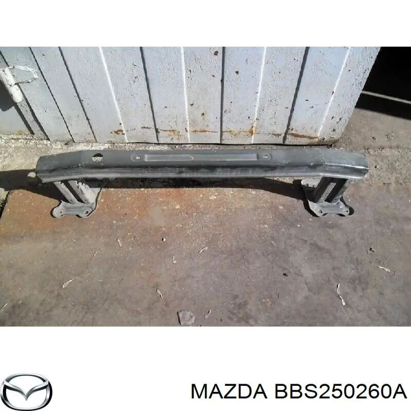 Reforçador do pára-choque traseiro Mazda 3  BL