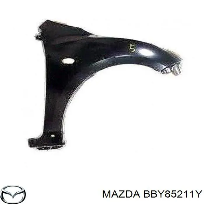 BBY85211Y Mazda Pára-lama dianteiro direito