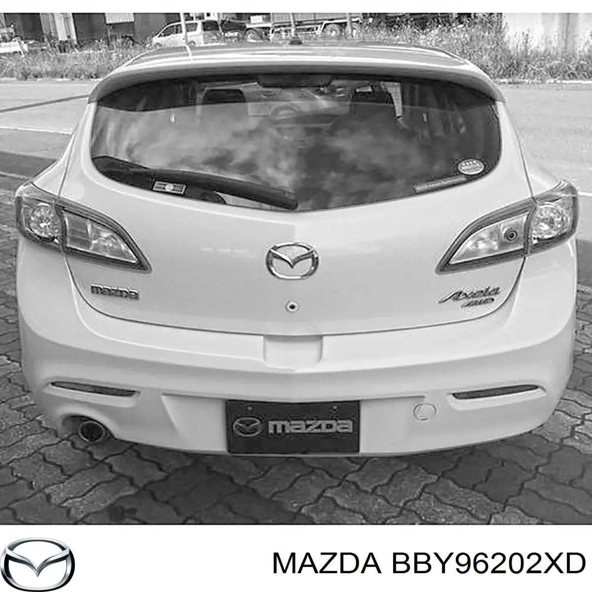 Porta traseira (3ª/5ª porta-malas (tampa de alcapão) para Mazda 3  BL