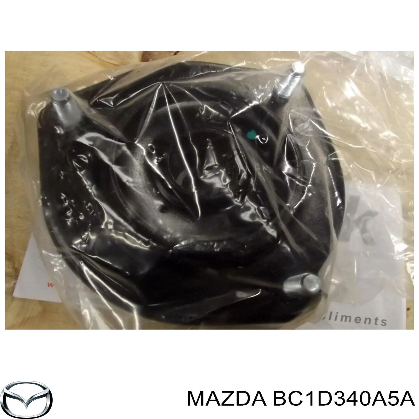Compre BC1D340A5A Mazda Bota de proteção de amortecedor dianteiro