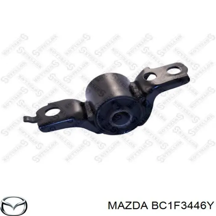 Compre BC1F3446Y Mazda Bloco silencioso dianteiro do braço oscilante inferior