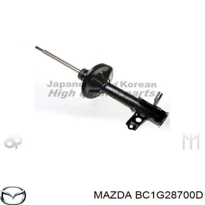 Compre BC1G28700D Mazda Amortecedor traseiro direito