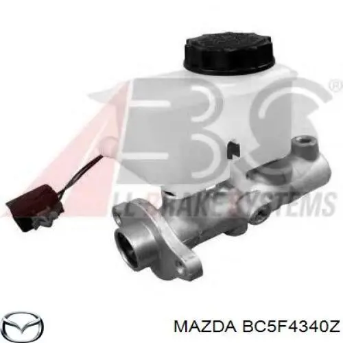 Cilindro mestre do freio Mazda BC5F4340Z preço, a partir de 624,59 USD
