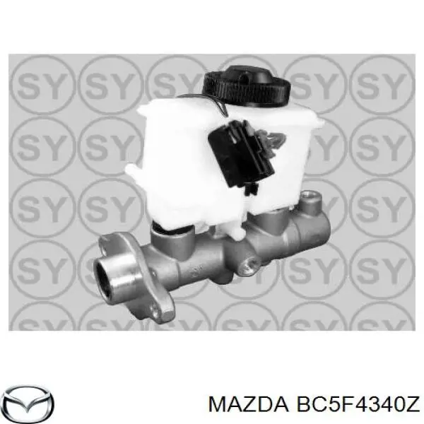 Compre BC5F4340Z Mazda Cilindro mestre do freio