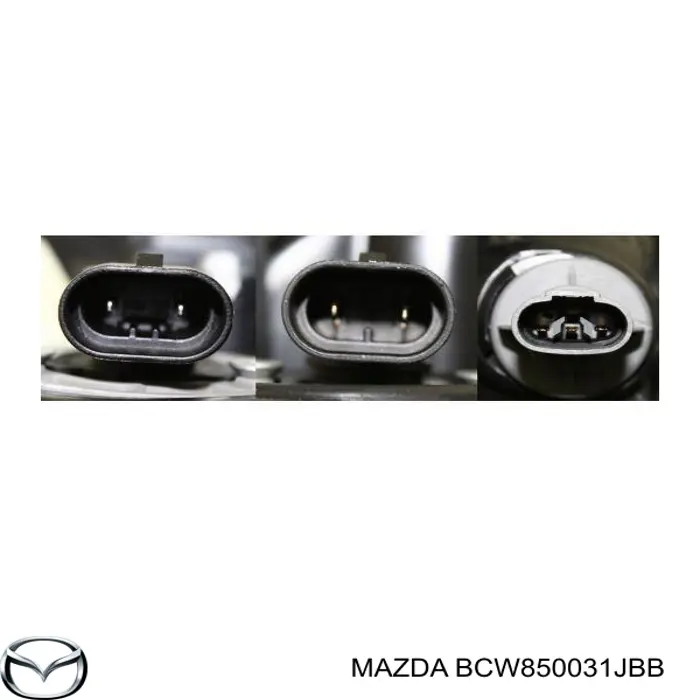 BCW850031JBB Mazda Reforçador do pára-choque dianteiro