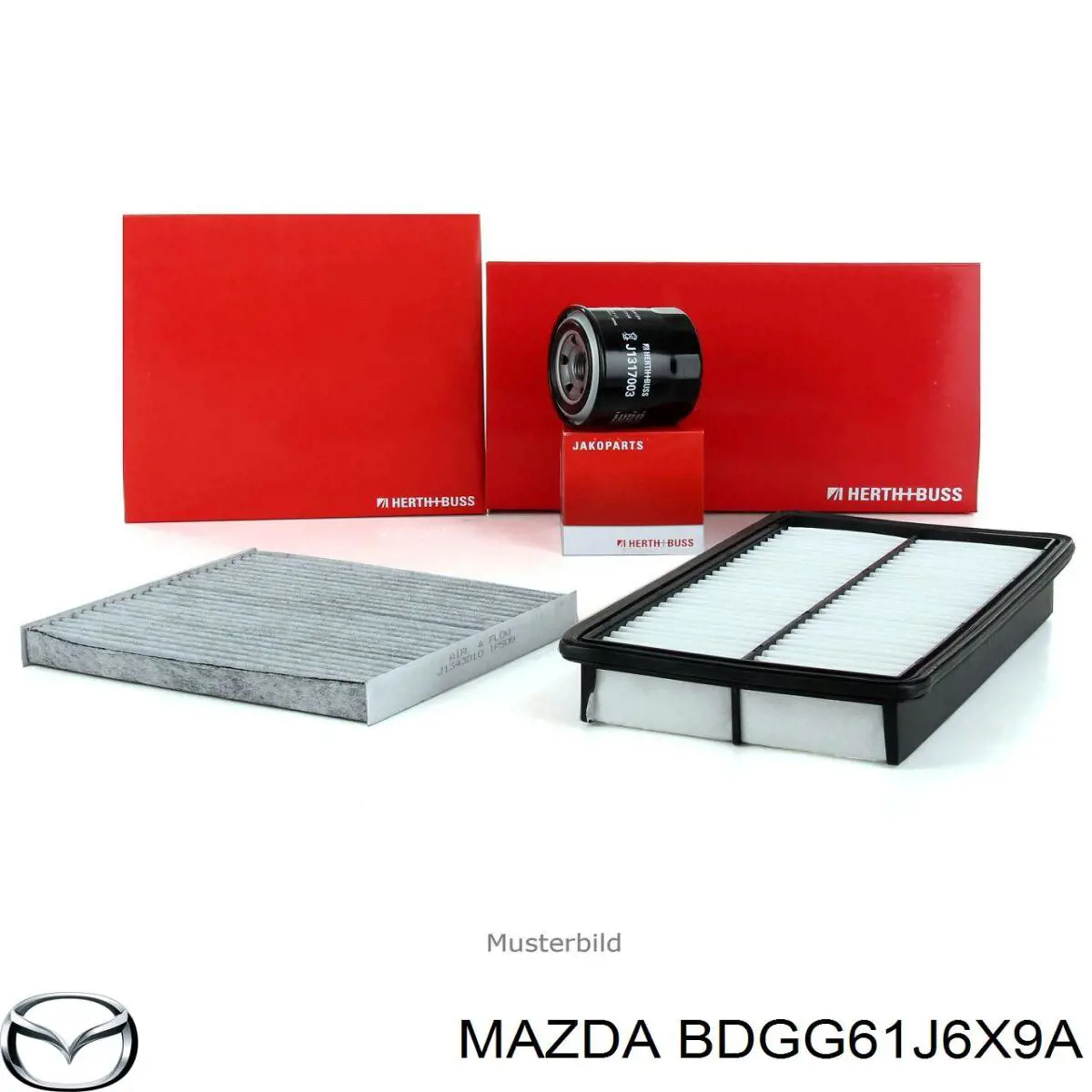 Filtro de salão Mazda BDGG61J6X9A preço, a partir de 14,05 USD