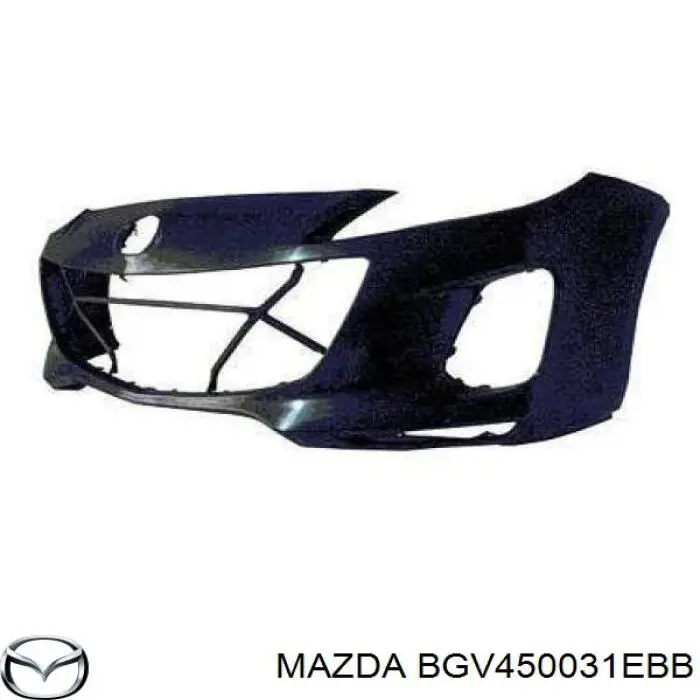BGV450031EBB Mazda Pára-choque dianteiro