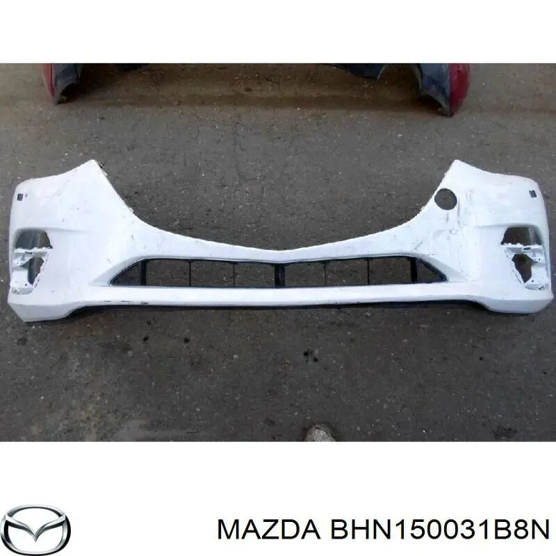 Pára-choque dianteiro BHN150031B8N Mazda