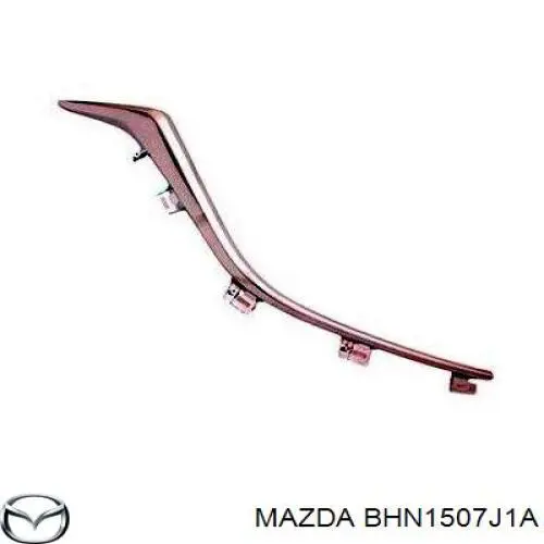 BHN1507J1A Mazda Moldura de grelha do radiador direito