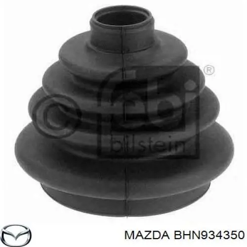 Compre BHN934350 Mazda Braço oscilante inferior esquerdo de suspensão dianteira